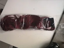 NICESY-Cola de Caballo largo ondulado marrón para mujer, extensión sintética, envoltura de cabello alrededor de poni de 22 pulgadas, 100g, Blanco/negro