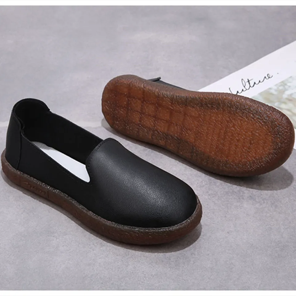 

Cresfimix/Женские повседневные милые высококачественные белые лоферы из искусственной кожи с круглым носком без застежки; Женская модная обувь; Сезон весна-лето; A9699