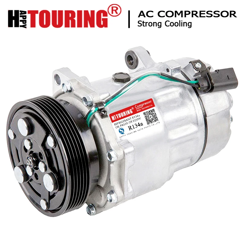 

For sd7v16 compressor AUDI A3 TT 1J0820803A 1J0820803AX 1J0820803B 1J0820803K 1J0820803KX 1J0820803L 1J0820803LX 1J0820803N