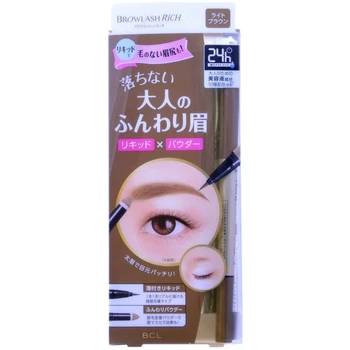 

BCL Eyebrow Eyeliner, Waterproof, + Powder Pencil, Light Brown