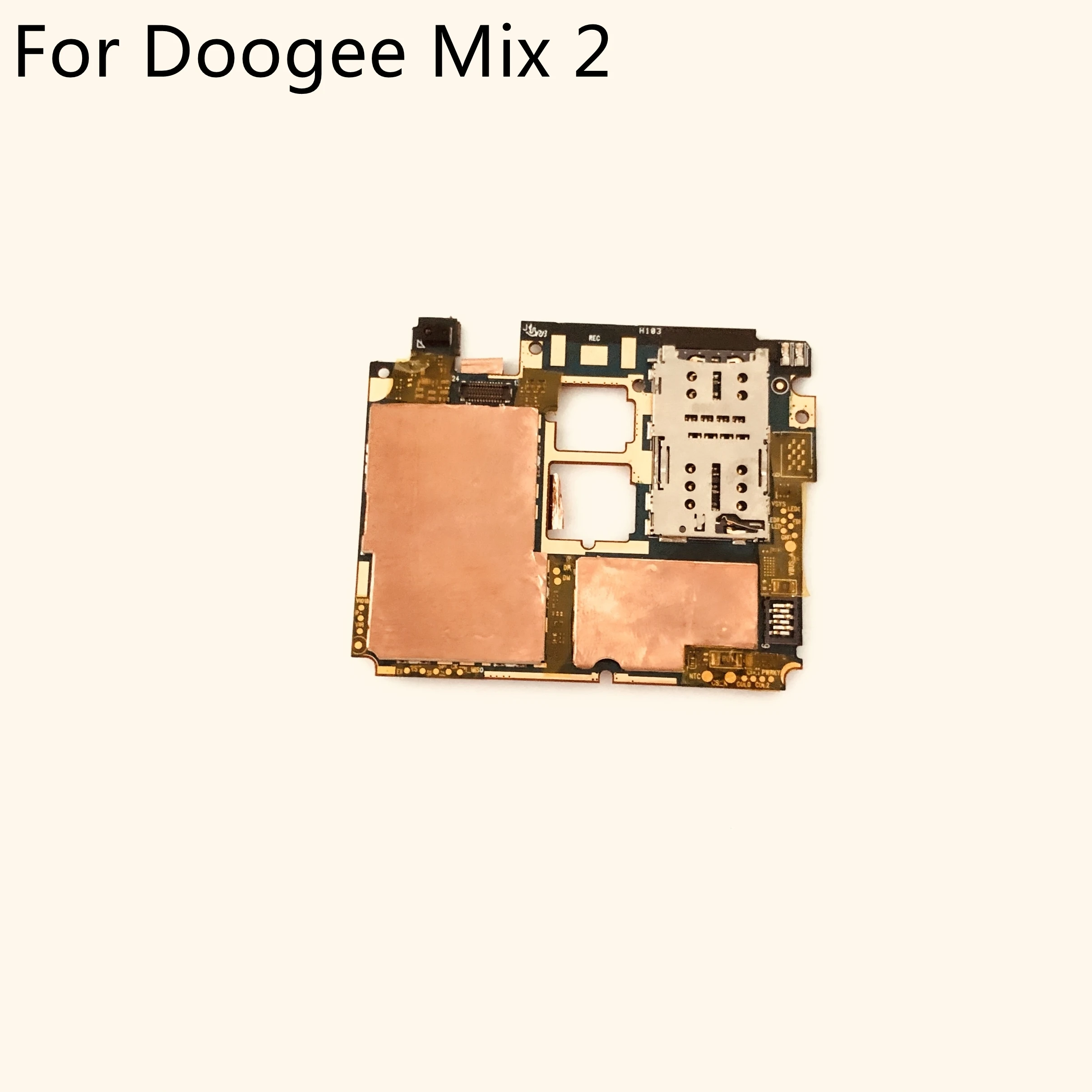 Doogee Mix 2 Used Mainboard 6G RAM+128G ROM Motherboard For DOOGEE MIX MTK Helio P25 Octa Core 5.5Inch FHD 1280x720 Smartphone | Мобильные