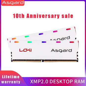 

Asgard W1 series RGB RAM Memoria 8GB 2X8GB 16GB DDR4 3200MHz 1.35V RAM for Desktop DIMM Dual-channel