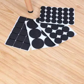 

Table Chair Foot Mat Non Slip Silent Furniture Pads Self Adhesive Feet Cover Floor Protective Pad for Chair Furniture Legs Pad S