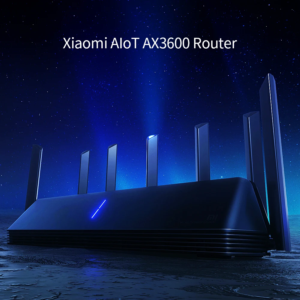 Xiaomi AIoT AX3600 роутер Wifi6 Gigabit 2976Mbs двухдиапазонный WiFi усилитель сигнала с 6 антеннами