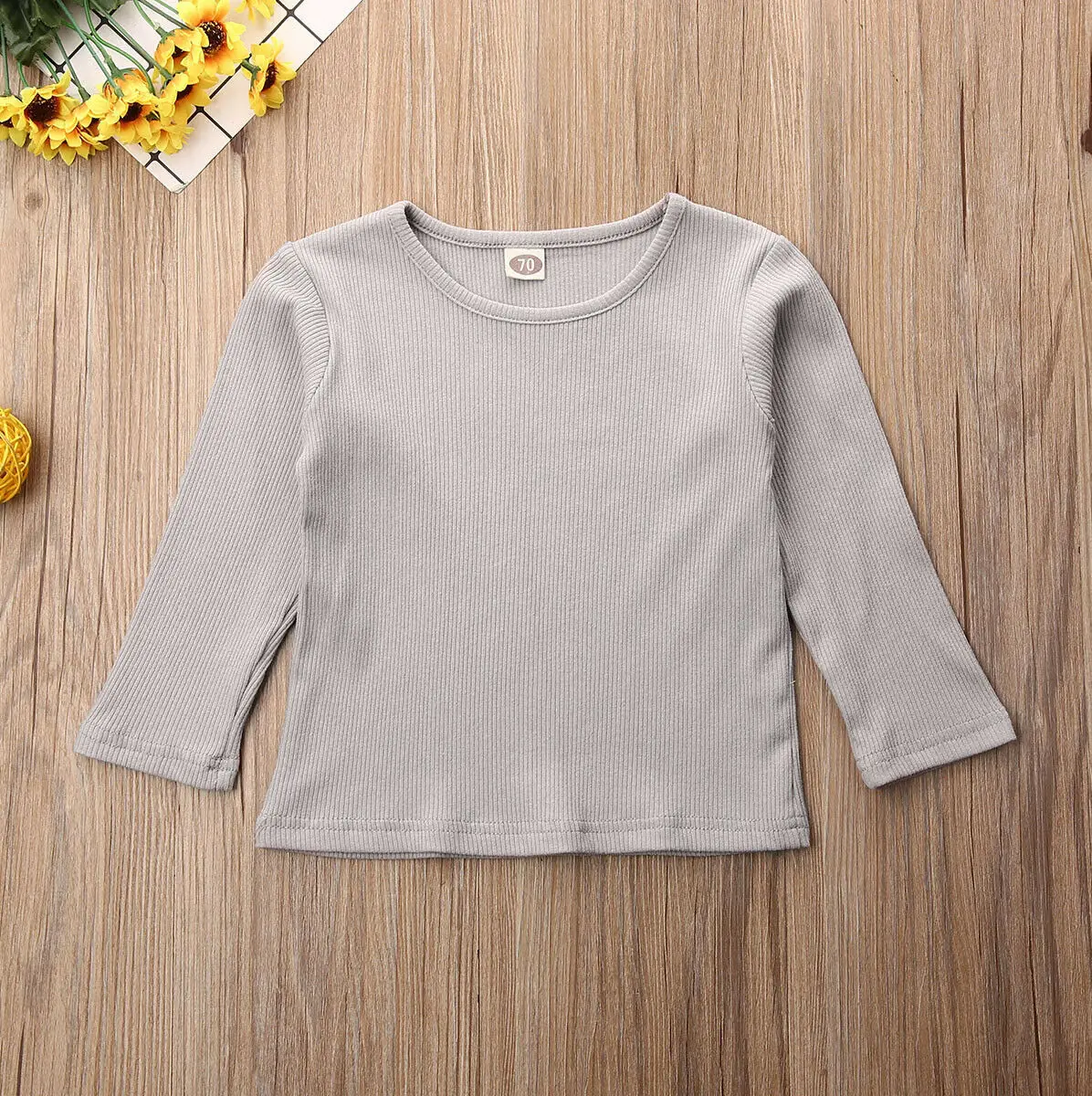 Весна Осень 2019 Одежда для новорожденных мальчиков и девочек простая полосатая