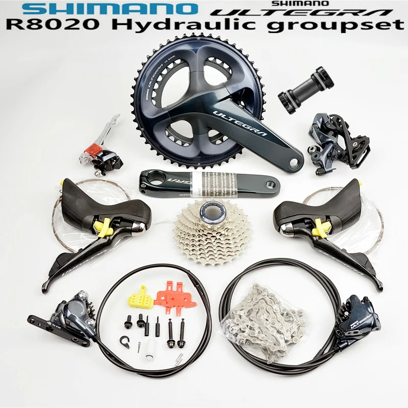 

SHIMANO ULTEGRA 2x11-Speed ST R8020 Hydraulic Disc Brake DUAL CONTROL LEVER ST R8020 DUAL CONTROL LEVER + BR R8070 Brake