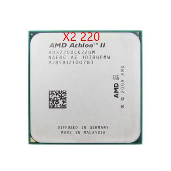 Stap Groot universum Verhoogd Amd Athlon Ii X2 220 Cpu Processor (2.8ghz/ 1m /2000ghz) Socket Am3 Am2+  Free Shipping 938 Pin - Cpus - AliExpress