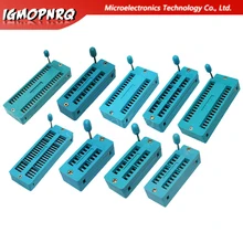 1 шт. 14 16 18 20 24 28 32 40 P Pin 2,54 мм Зеленый DIP Универсальный ZIF IC Разъем тестовый паяльник с разъемом типа IC Разъем тестовое сиденье