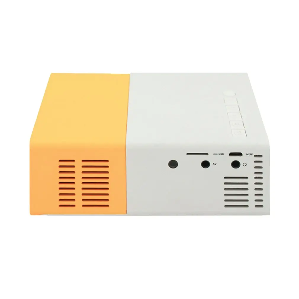 

Drop Shipping YG300 YG-300 LCD LED Portable Projector Mini 400-600LM 1080p Video 320 x 240 Pixel Media LED Lamp Player Best Home