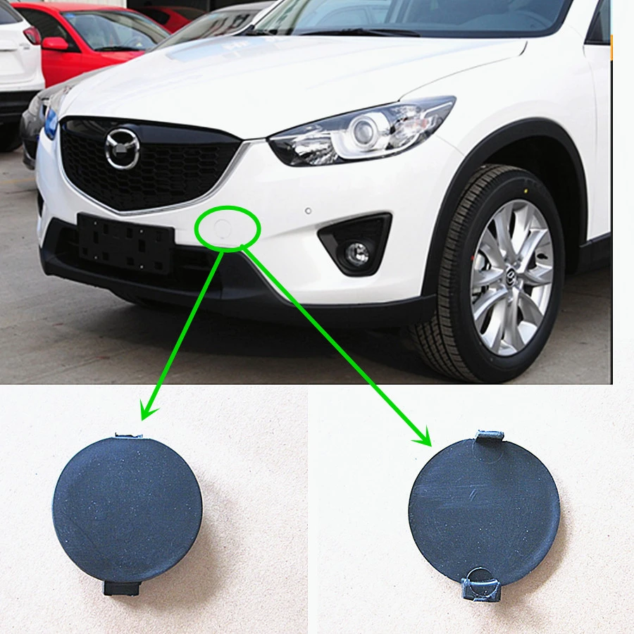車アクセサリーボディパーツバンパー牽引フックカバーマツダcx5 12 16 Cover For Cover Coverscx5 Mazda Aliexpress