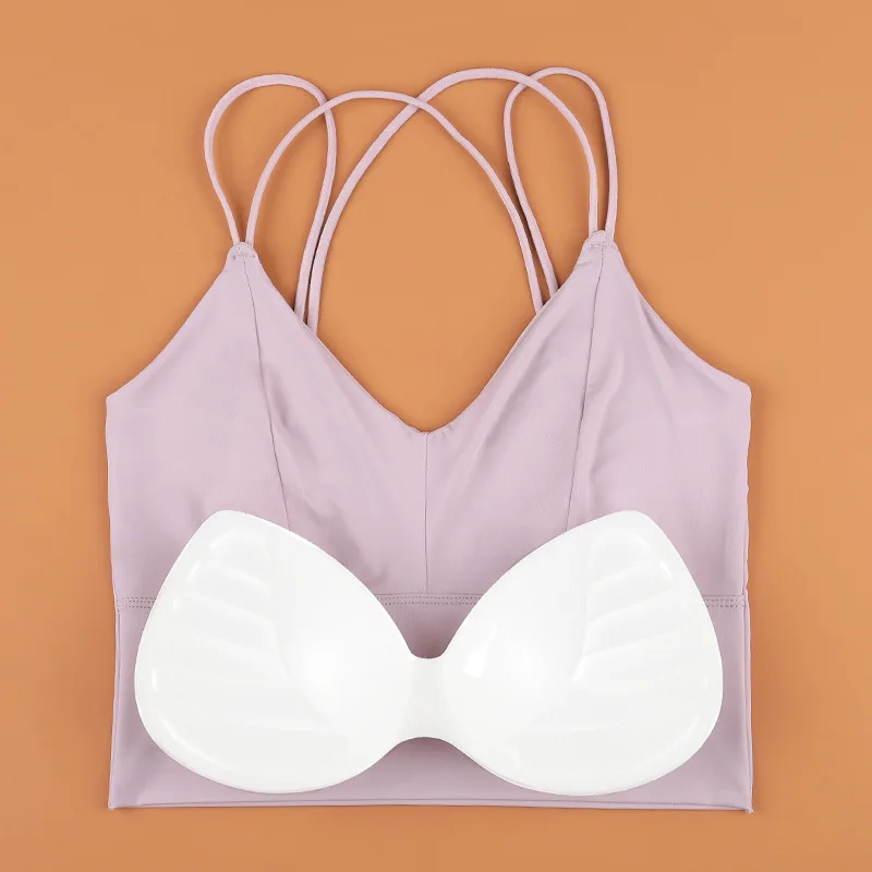 Ice Silk Beauty Back Sport Bras Women Cross Straps Wireless Push-Up Lingerie Fitness Yoga Leisure Vest,sports bra,women lingerie,womens bras,sports underwear,womens lingerie