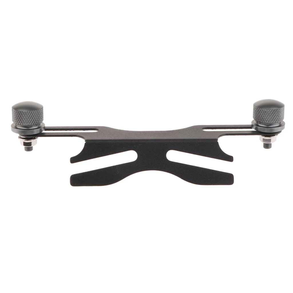 Motorcycle License Plate Frame Turn Signal Brake License Plate - Titanium