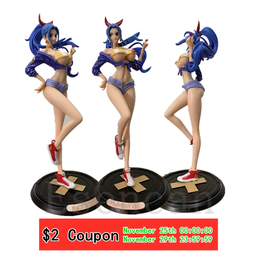 34 см аниме One Piece Nami Vivi GK Популярные экшн-Фигурки ПВХ Модель aldult коллекционные