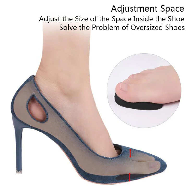 Anti-Pain Cushion Forefoot Insert Half Yards Shoes Pad Top Plug Shoe Cushion Anti-pain Inserts Insoles Toe Shoes Accessories