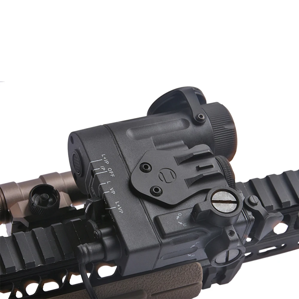 WADSN страйкбольный Точечный светильник DBAL-MKII PEQ15 красный зеленый лазер DBAL IR Softair LA-5 PEQ светодиодный светильник