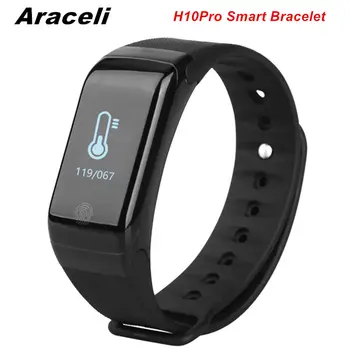 

H10Pro Smart Bracelet Blood Pressure Oximetry Heart Rate Sleep Monitoring Sports Alarm Phone Reminder H10Pro Smart Wristband