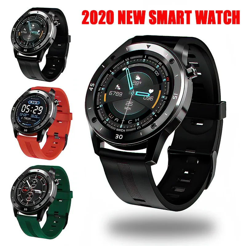 

UNITOP New Sport Smart Watches Men Woman 2020 Bluetooth Control Long Battery Round Touch Gps Smartwatch For Android IOS