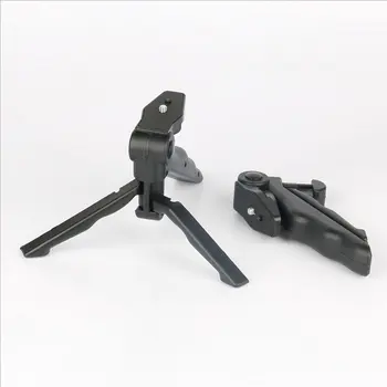 

For Gopro Portable Mini Tripod Black Tripod Mobile Phone Stand Desktop Tripod Bracket Countertop Small Tripod For Gopro Tripod