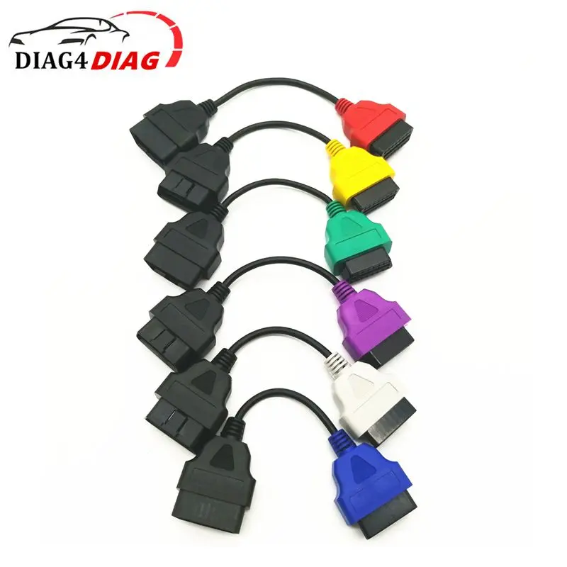 1 шт./лот для MultiECUScan/FiatECUScan прочные кабели диагностики интерфейса obd2 Jeep Chrysler FIAT LANCIA