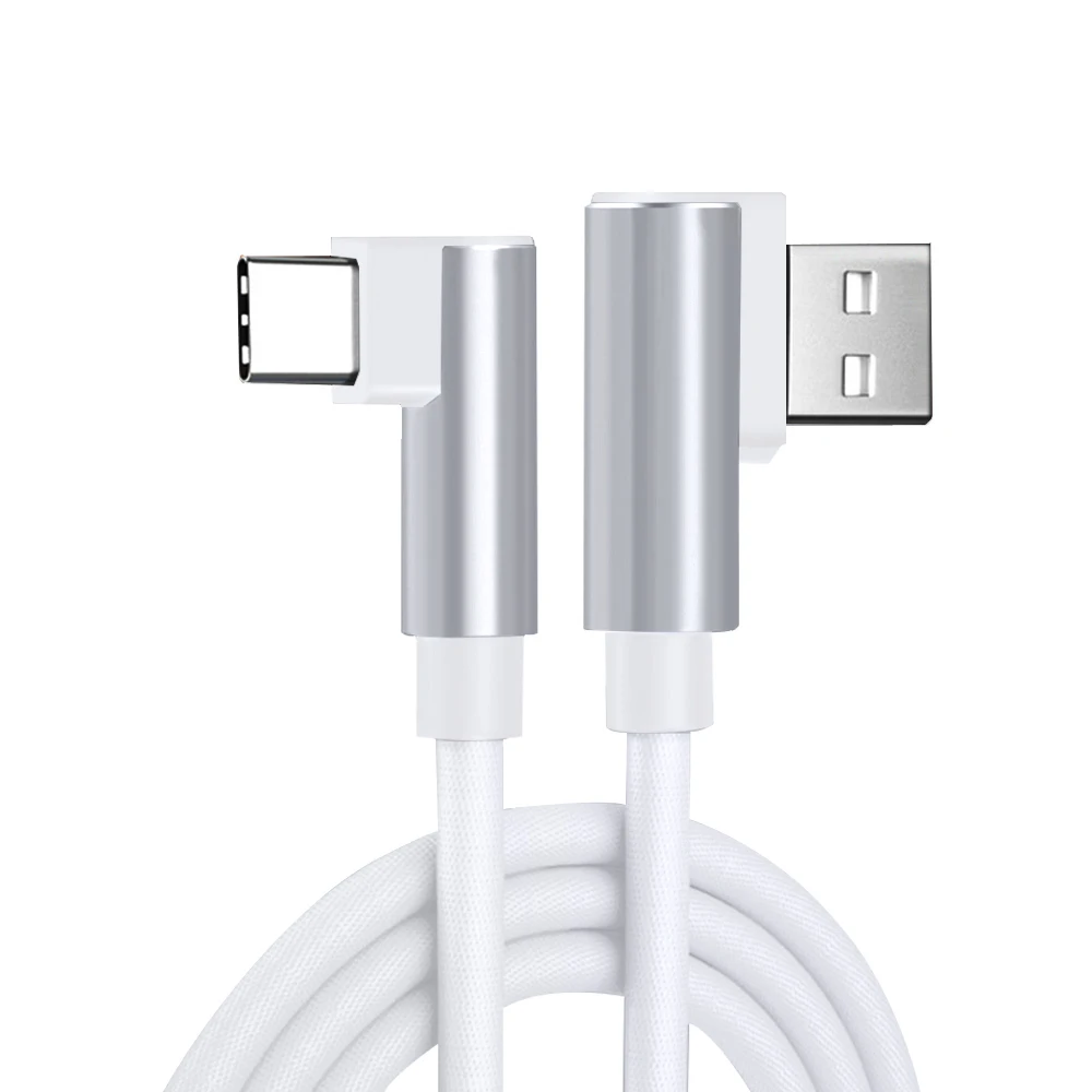 Type C White 1 м 2.1A быстрый USB кабель type C Быстрый Android кабель для зарядки и передачи данных кабель для зарядки мобильного телефона кабель для передачи данных - Цвет: Type C White