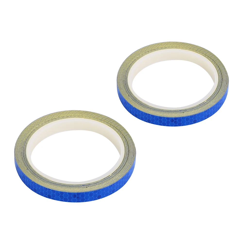 2Rolls 4 Colors Cycling Reflective Strips Warning Running Fishing Bike Safety Bicycle Bind Pants Leg Strap Reflective Tape