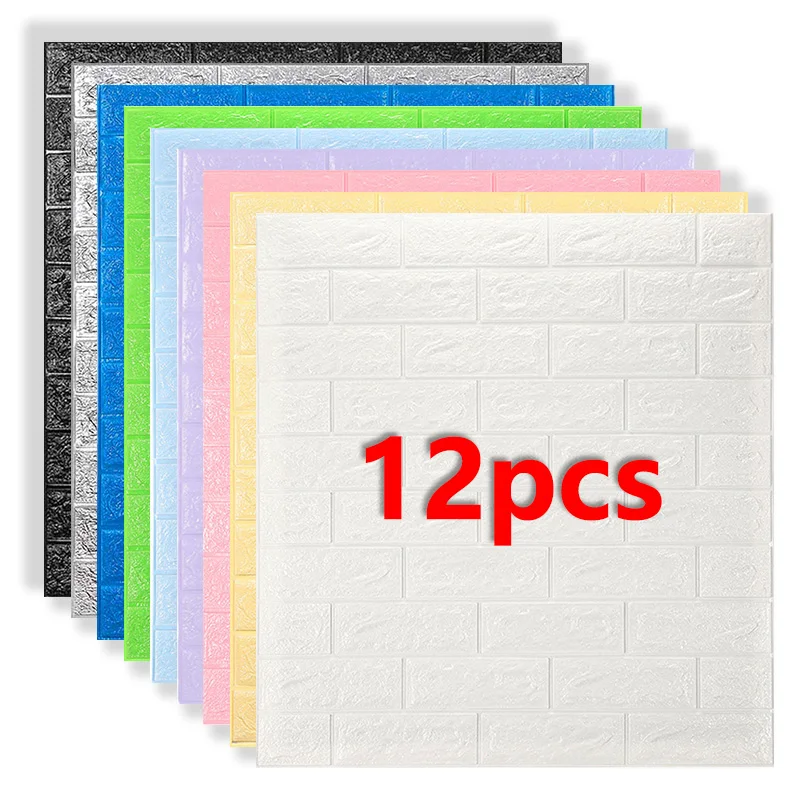 Decor-Panel Wall-Stickers Imitation-Brick Bedroom Kitchen Tv Living-Room for Backdrop