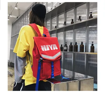 

2020 New Fashion Hit Color Reflective Backpack For Women Multi Functional Large Capacity Computer Bag Outdoor Backbags B733