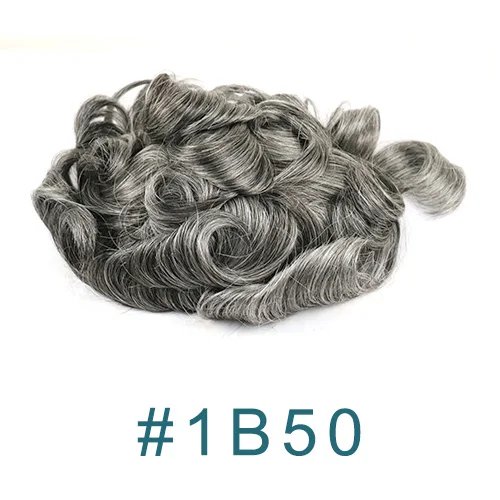 Eversilky Super Durable Thin Skin Men Toupee Human Hair System Silicone Base Men Hair Wig Hair Prosthesis Toupees Aliexpress