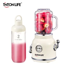 TINTONLIFE, 220 В, соковыжималка, электрическая, многофункциональная, блендер для сока, фруктов, овощей, пищевая машина с 550 мл/600 мл, портативная чашка для сока