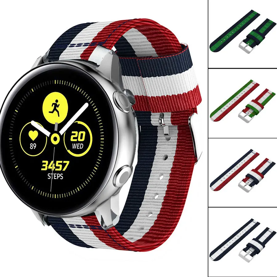 Ремешок для Garmin fenix Chronos Samsung galaxy watch active 2 Xiaomi Huami Amazfit 2/2S Сменные аксессуары