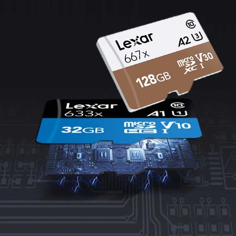 Карта памяти Lexar micro sd на 128 ГБ карта 256 tf 512 карты gopro|Карты памяти| |