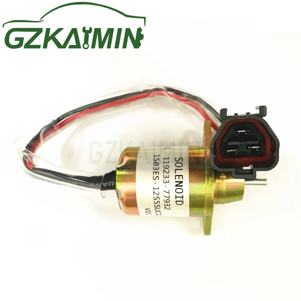 

Электромагнит отключения подачи топлива для Yanmar OEM 119233-77932 11923377932 Woodward 1503ES-12S5SUC12S