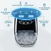 HICON Electric Ice Maker 15KG/24H Bullet Cylindrical Home Ice Cube Making Machine Countertop For Commercial Small Milk Tea Shop 5