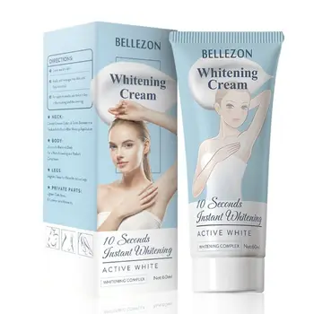 

60ml Underarm Instant Whitening Cream Armpit Vaginal Lips Private Body Bleach Brighten Lotion Melanin Remover Feminine Hygiene