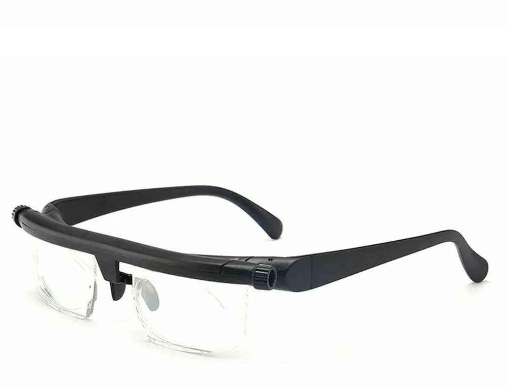 Adlens фокус регулируемые линзы для мужчин и женщин очки для чтения близорукость очки-6D до+ 3D диоптрий зрение увеличительное переменная сила