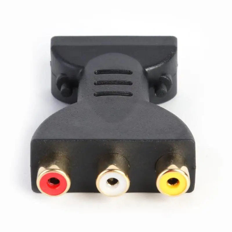 HDMI Male to 3 RGB RCA Женский видео и аудио адаптер позолоченный Штепсель AV компонентный конвертер для 720P 1080P HA tv DVD tv проектор