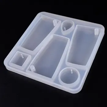 

Wholesale Silicone Acrylic Earring Necklace Pendant Mold Resin Casting Mold Jewelry Making