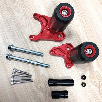 

Motorcycle Red Fairing Protection Frame Slider Fairing Guard Crash Pad Protector For CB650R CBR650R CB CBR 650R 19-20