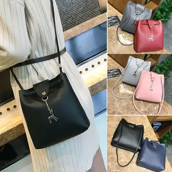 

Women Ladies PU Leather Shoulder Bag Tote Purse Messenger Crossbody Bags Satchel Hasp Small Bag Pouch /BY