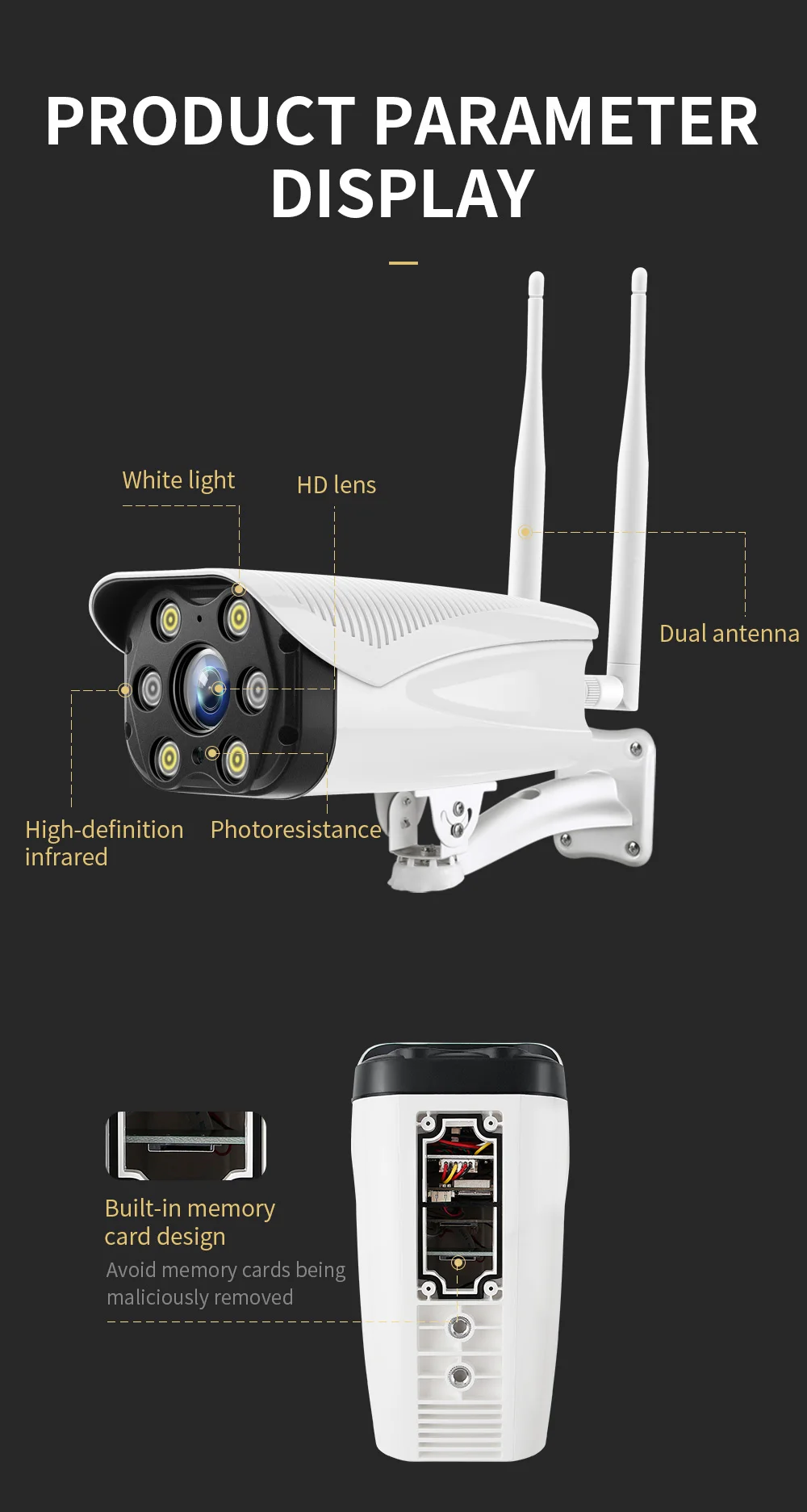 1536P 3MP уличная камера HD полноцветная камера ночного видения беспроводная 4G sim-карта CCTV камера IP66 Водонепроницаемая Камера Безопасности s