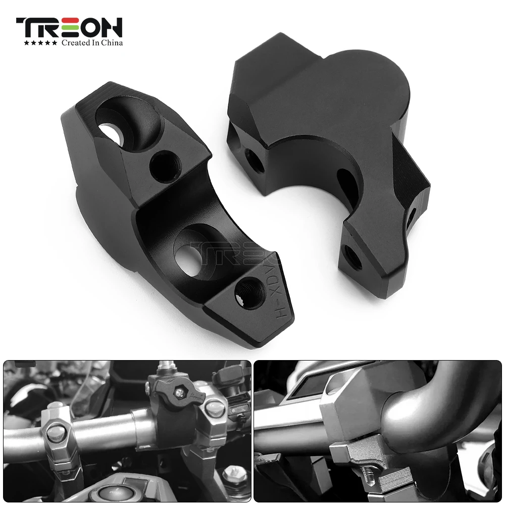 Per Accessori Honda Xadv Xadv750 Xadv 750 2021 Manubrio Moto Riser Up Back Sposta Staffa Manubrio Riser Mount Clamp