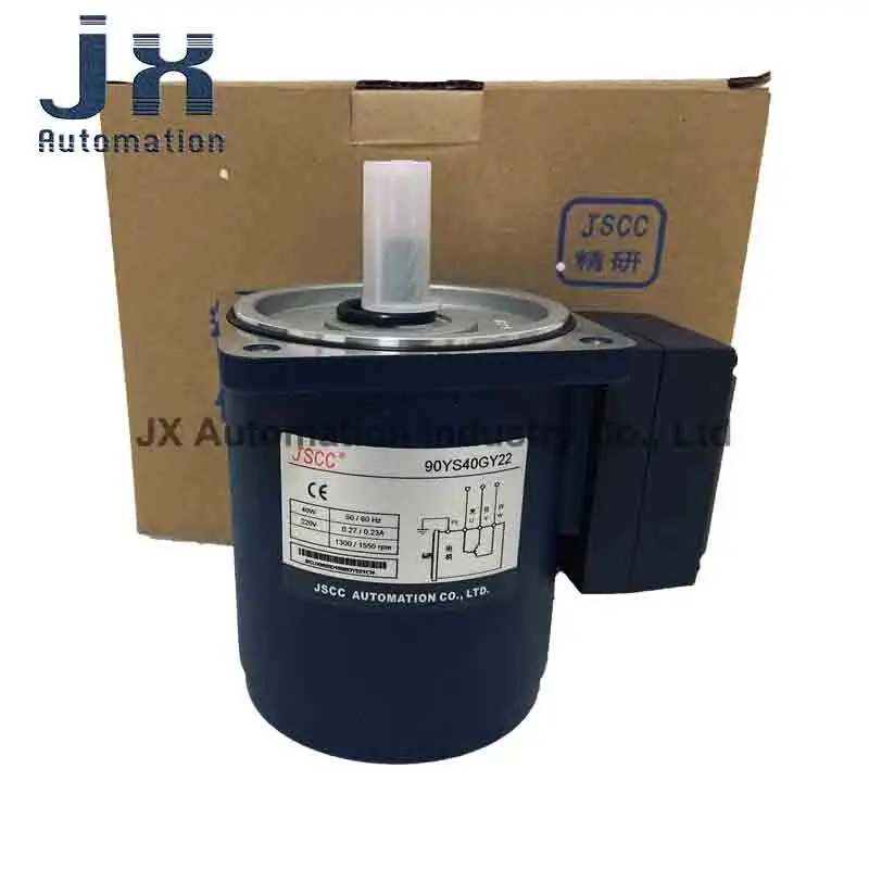 Motor trifásico 90ys40gy22 da velocidade da c.a. de jscc 40w 220v