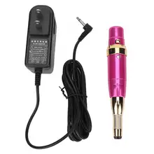 Мануального татуажа бровей, машина 100-240V тату микроблейдинг полу-перманентный макияж для бровей и губ тела ручка штепсельная вилка американского стандарта Перманентный макияж машины