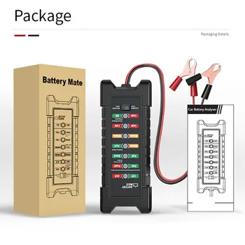 

Car Battery Tester OBD2 Car Scanner Cigarette Lighter Automobile Fault Diagnostic Instrument Car Fault Detector