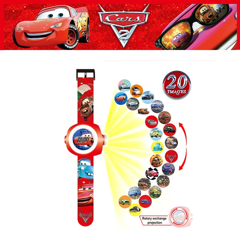 disney cars digital watch