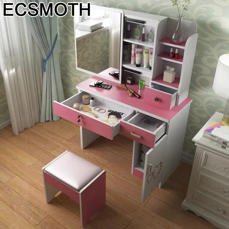 

Dormitorio Drawer Comoda Para Makeup Box Vanity Coiffeuse Avec Miroir Aparador Table Quarto Korean Bedroom Furniture Dresser