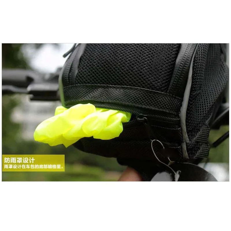 

B- Soul Bicycle Front Bag Handlebar Bag Handle Bar Bag Export Europe And America with Rain Cover