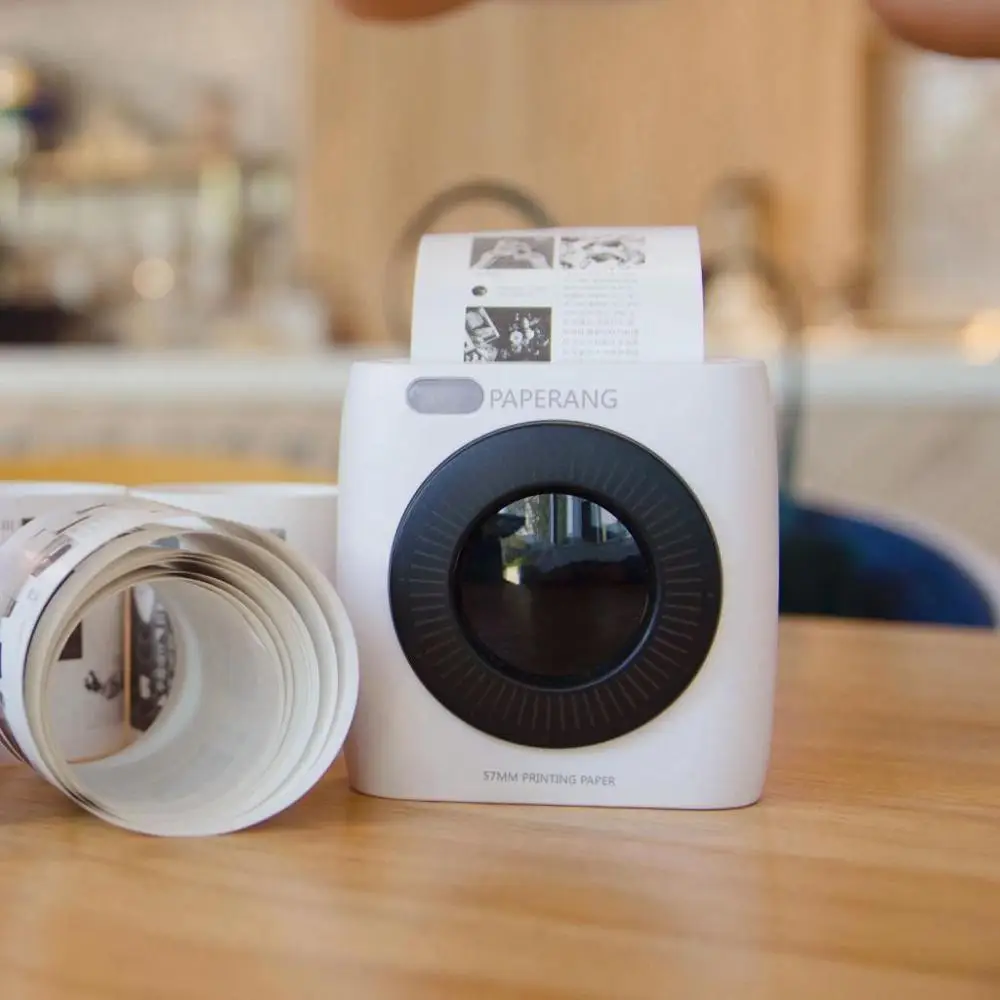 PAPERANG P2/P1 карманный портативный Bluetooth беспроводной принтер фото HD термальная