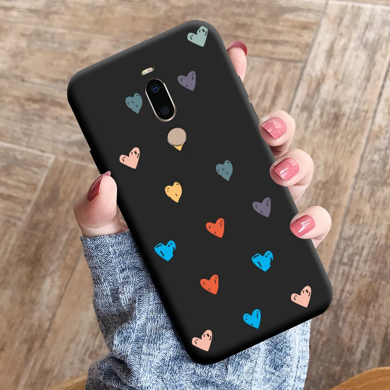 Love Shape TPU Soft Shell For Meizu V8 Prime Case Matte Silicone Fundas For Meizu M8 Case Cute Cartoon Phone Cover For M8 Lite 