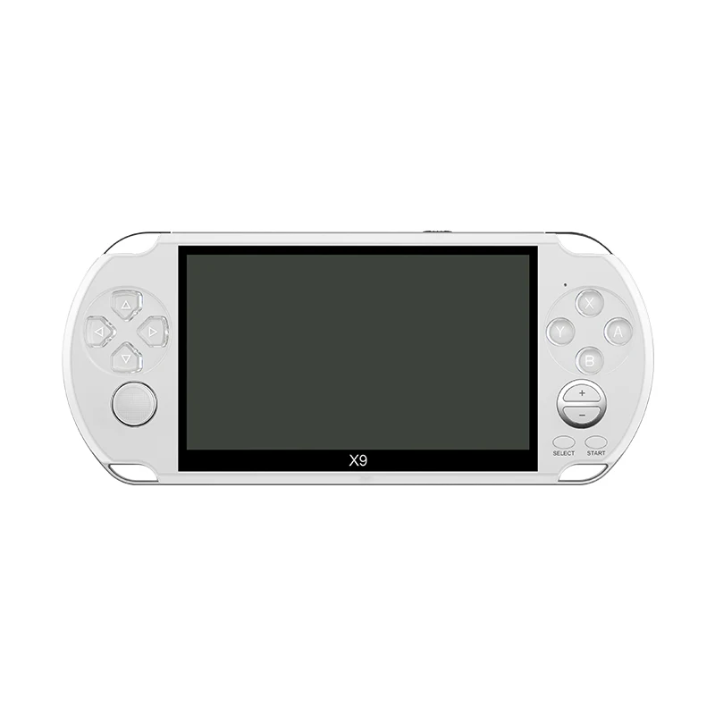 X9 классический ретро портативный игровой плеер ТВ видеоигры консоль 8 Гб экран 0,5 дюйма для игра для PSP, камеры, видео, MP4, MP5 - Цвет: white